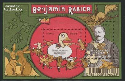 Benjamin Rabier stamp