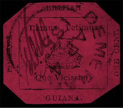 British Gu.iana 1c Magenta