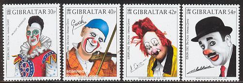 Circus, Europa theme 2002, Clowns, Gibraltar