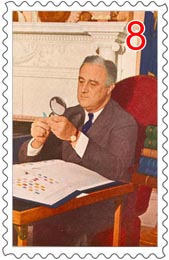 Franklin-D-Roosevelt-collected-stamps