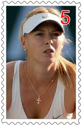Maria-Sharapova-collects-stamps
