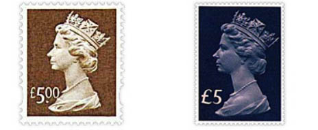 New Machin stamps in 1999