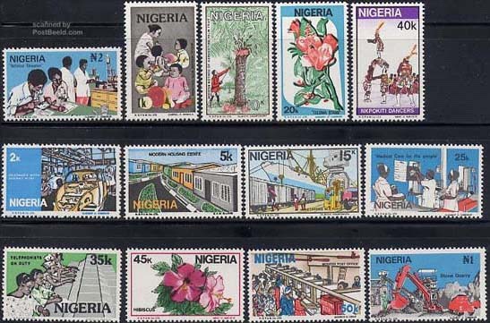 Nigeria postage stamps