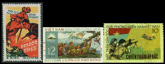 Propaganda stamps Vietnam