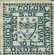 Smallest postage stamp issued by Bolivia